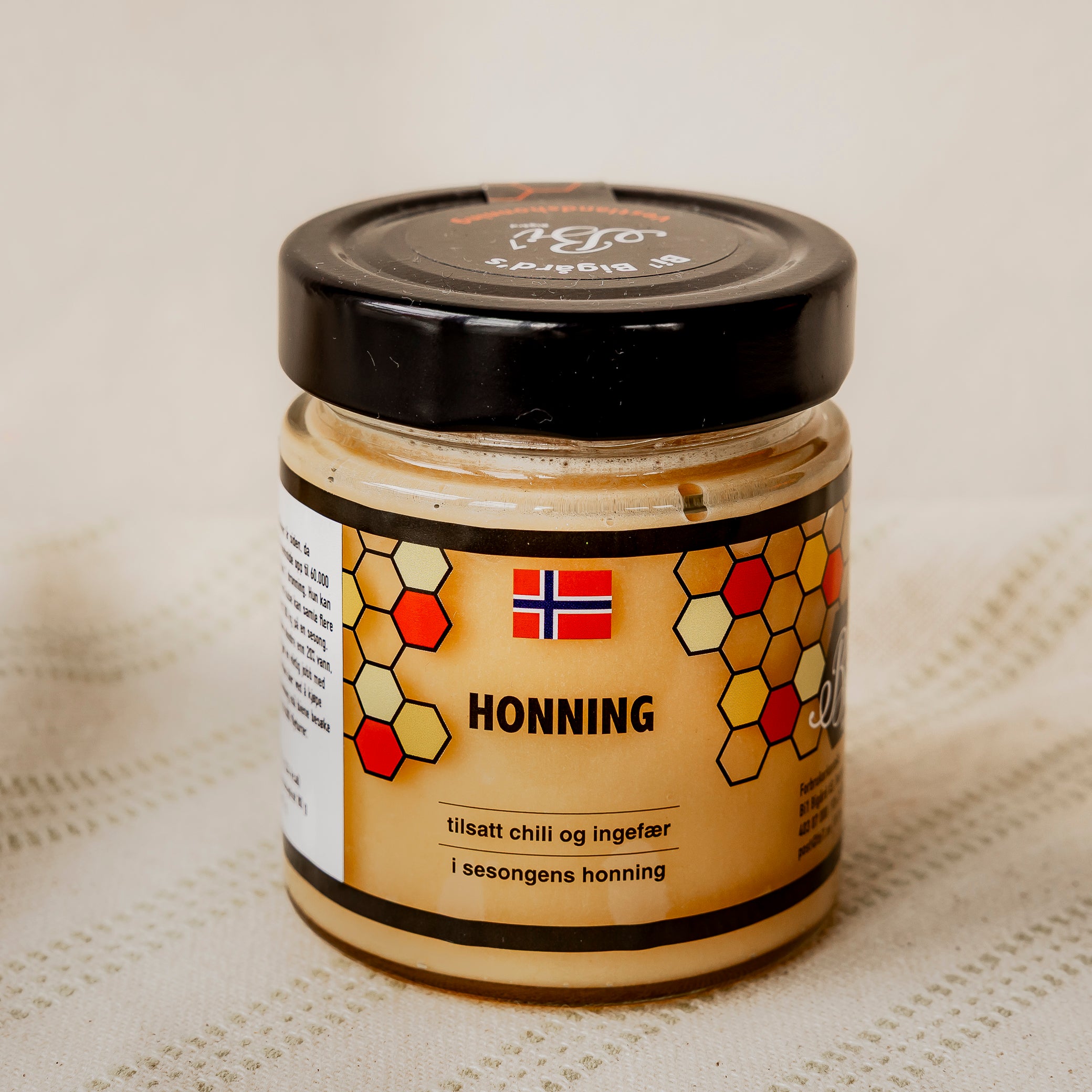 Honning med chilli og ingefær