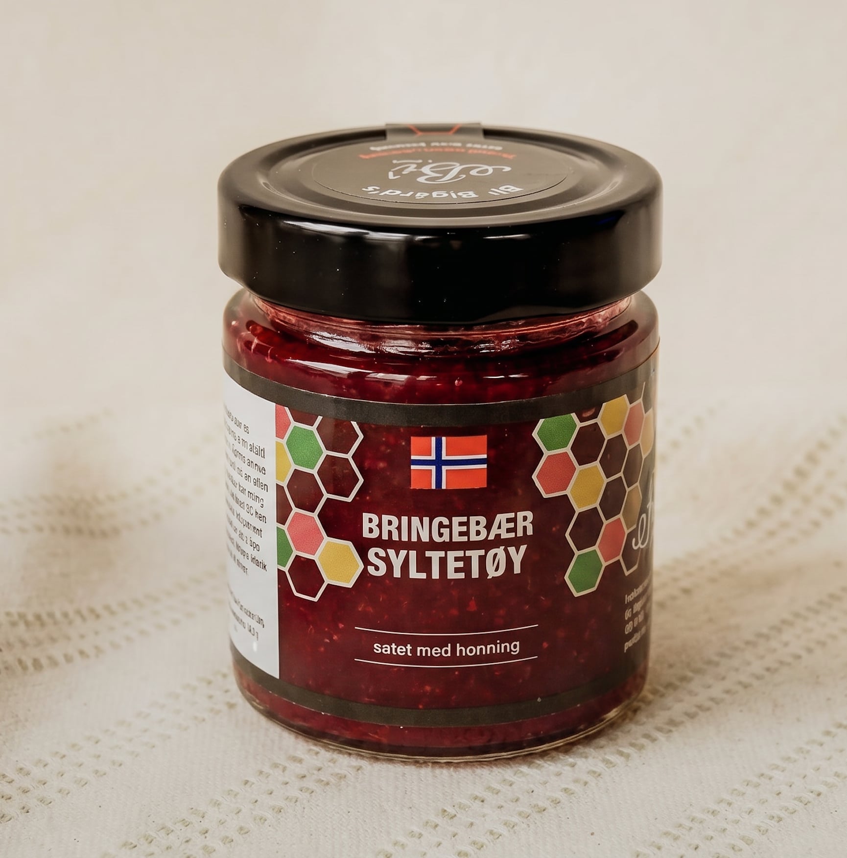 Bringebærsyltetøy med Honning